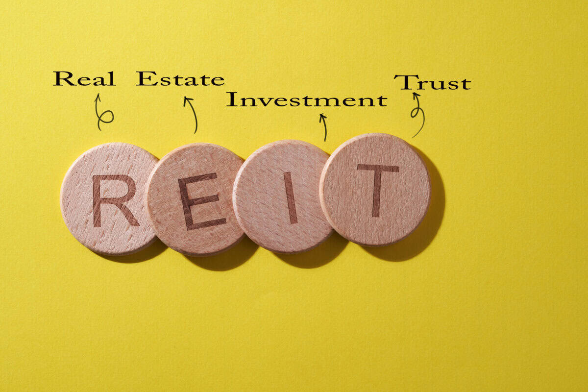 the word REIT is an acronym for real estate investment trust